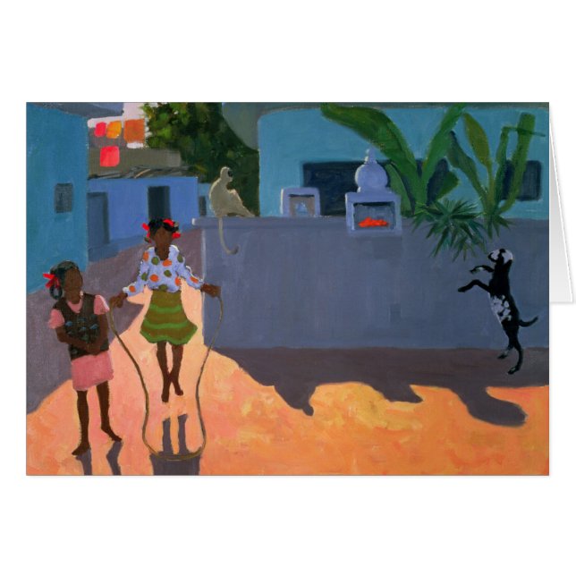 Girl Skipping 1995 (Front Horizontal)