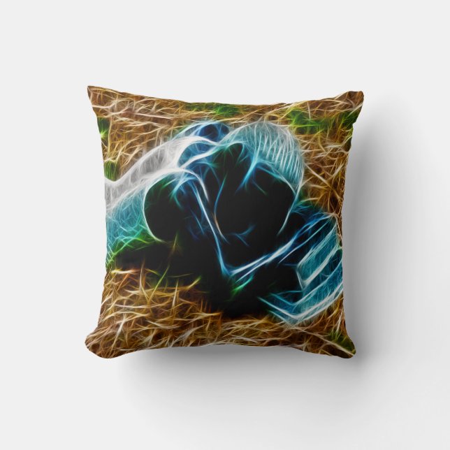 Girl Sleeping Next to Books Study Learn Cushion (Front)