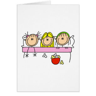 Girl Slumber Party Card