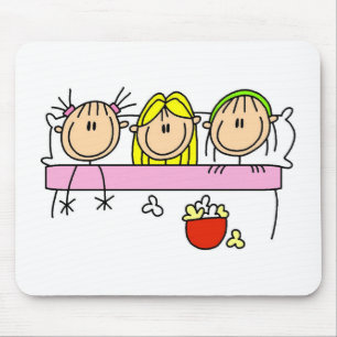 Girl Slumber Party Mousepad