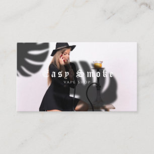 Girl Smoke Vape Shop Business Card