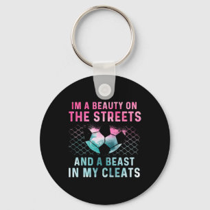 Girl Soccer Player Gifts Team Cleats Mom Goalie Ca Key Ring