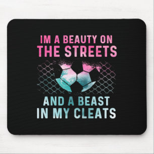 Girl Soccer Player Gifts Team Cleats Mom Goalie Ca Mouse Pad