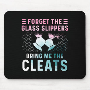 Girl Soccer Player Gifts Team Cleats Mum Goalie Ca Mouse Pad