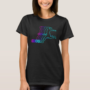 Girl Soccer Player s Team Goalie Captain Cleats Mo T-Shirt