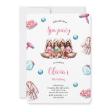 GIRL SPA PARTY INVITATION
