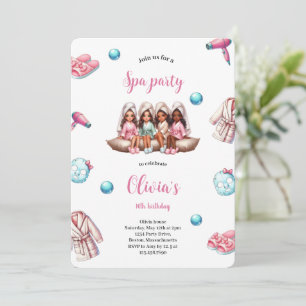 GIRL SPA PARTY INVITATION