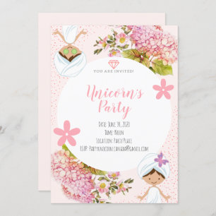 Girl Spa Party Invitation