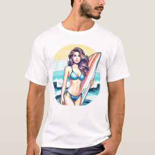 Girl Sport & Surfing T-Shirt
