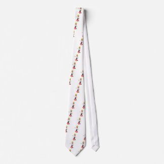 girl stepping on heart tie