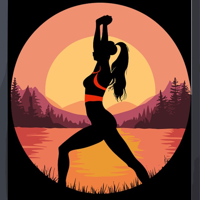  girl stretching poster (Creator Uploaded)