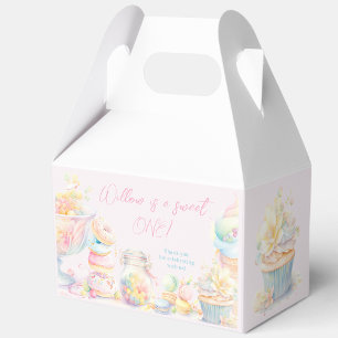 Girl Sweet One First Birthday Favour Box