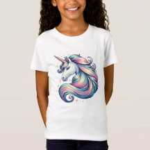 Girl T-shirt, unicorn beautiful design