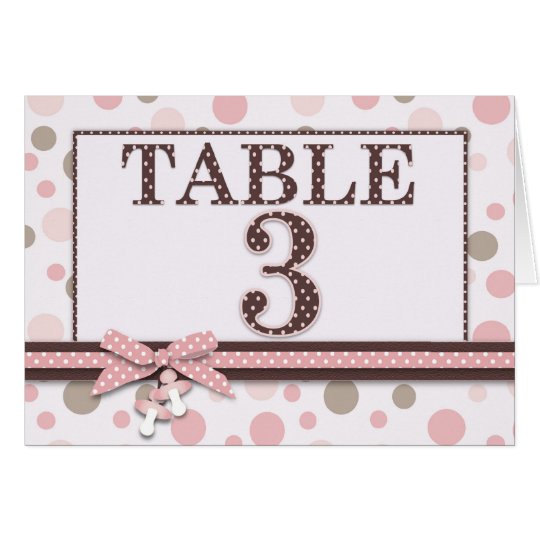 Girl Table Card 3