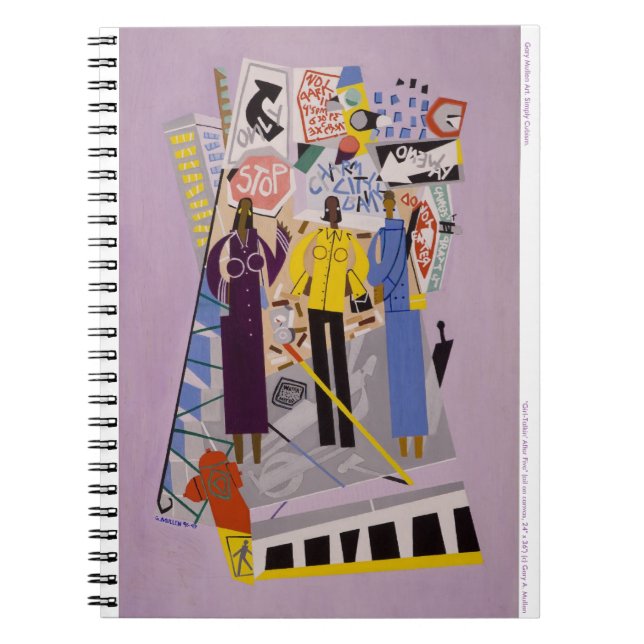 "Girl-Talkin' After Five" Notebook (Front)