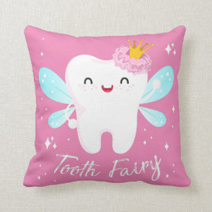 girl tooth fairy cushion