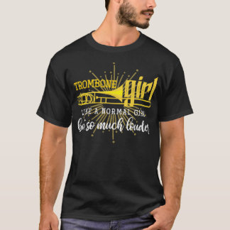 Girl Trombonist Trombone T-Shirt