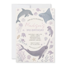 Girl Under the Sea Birthday Party 