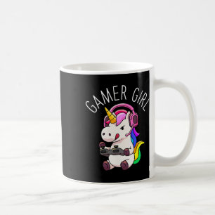 Girl Unicorn Gaming Cute Video Game Gift Women Gir Coffee Mug