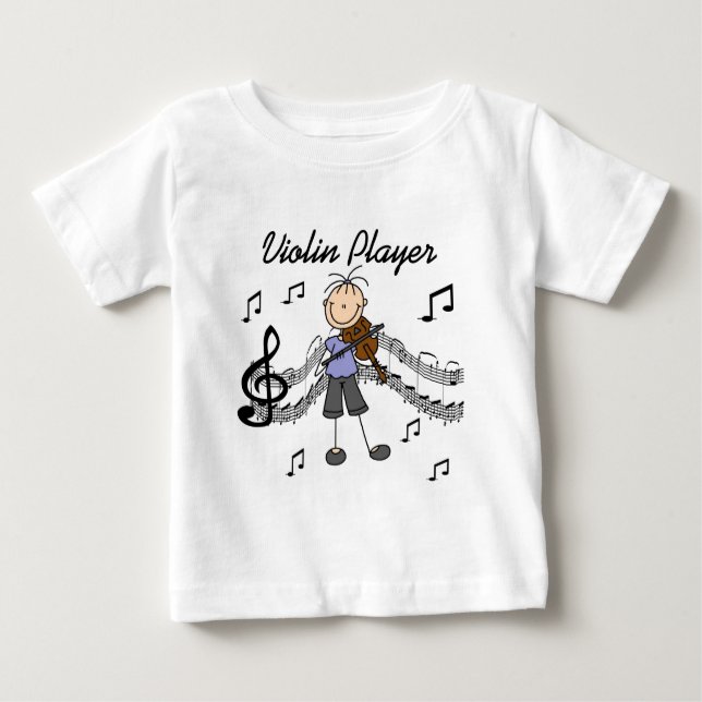 Girl Violin Player Tshirts and Gifts (Front)