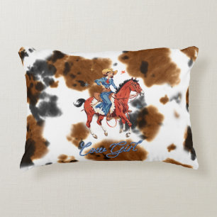 Girl Wester Pillow