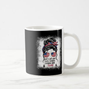 Girl Who Loves Cicadas Trump Girl 2024 Coffee Mug