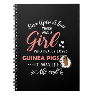Girl Who Loves Guinea Pigs Funny Guinea Pig Lover Notebook