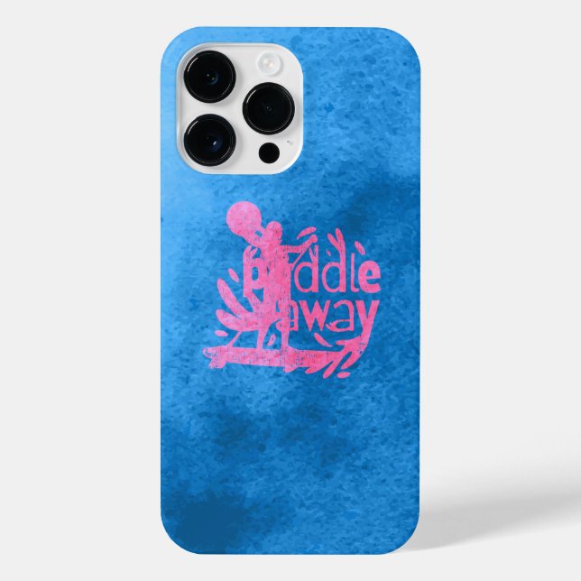 Girl Who Loves Paddle Away  iPhone Case (Back)