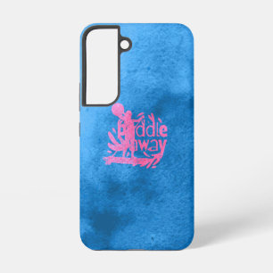 Girl Who Loves Paddle Away  Samsung Galaxy Case
