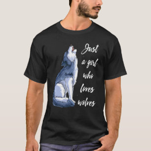 Girl Who Loves Wolves 10 T-Shirt