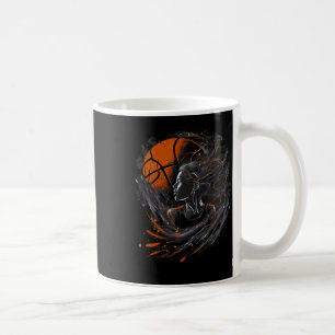 Girl Who Plays Bysketbyll Graphic For Women And Gi Coffee Mug