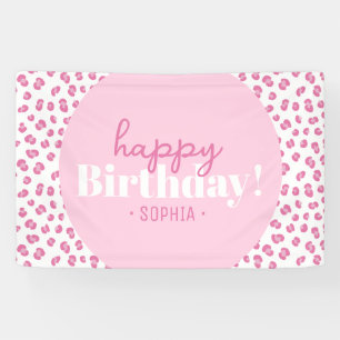Girl Wild Birthday Party  Banner