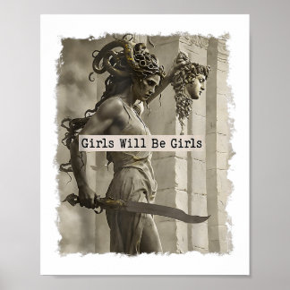 Girl Will Be Girls Medusa Tank Top_1 Poster