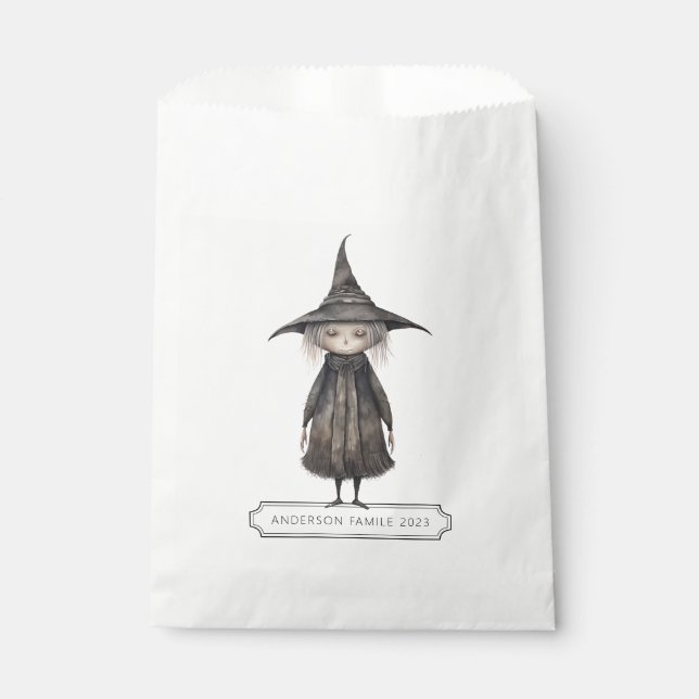 Girl Witch Favour Bag (Front)
