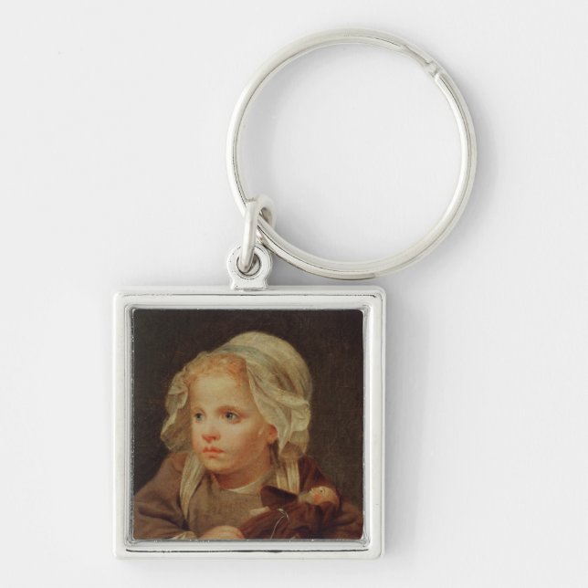 Girl with a Doll Key Ring (Front)