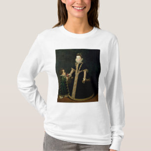 Girl with a dwarf, thought to be a portrait T-Shirt
