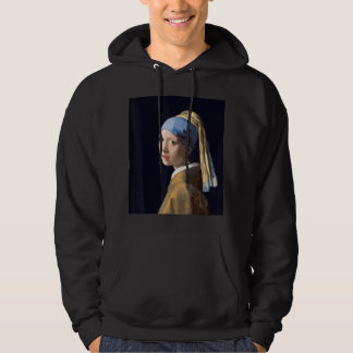 Girl with a Pearl Earring by Johannes Vermeer Hoodie