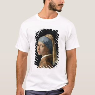 Girl with a Pearl Earring, c.1665-6 (oil on canvas T-Shirt