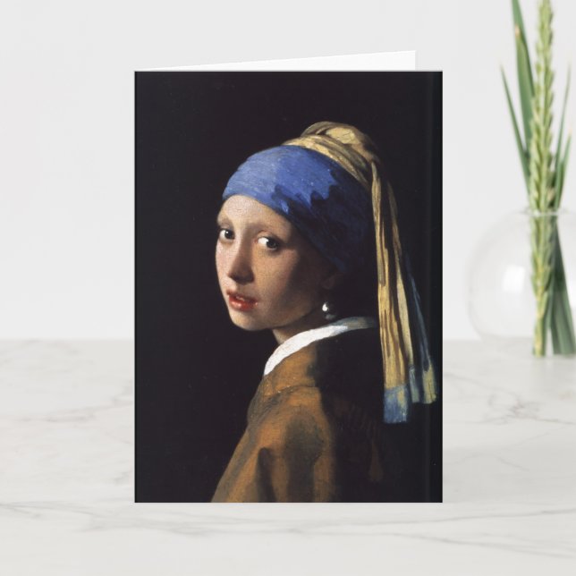 Girl with a Pearl Earring Card (Front)