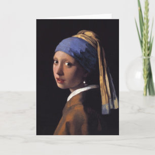Girl with a Pearl Earring Card