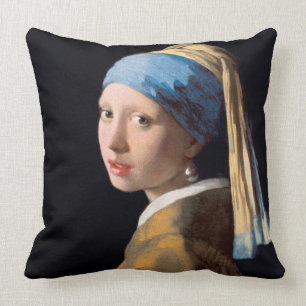 Girl With a Pearl Earring Cushion