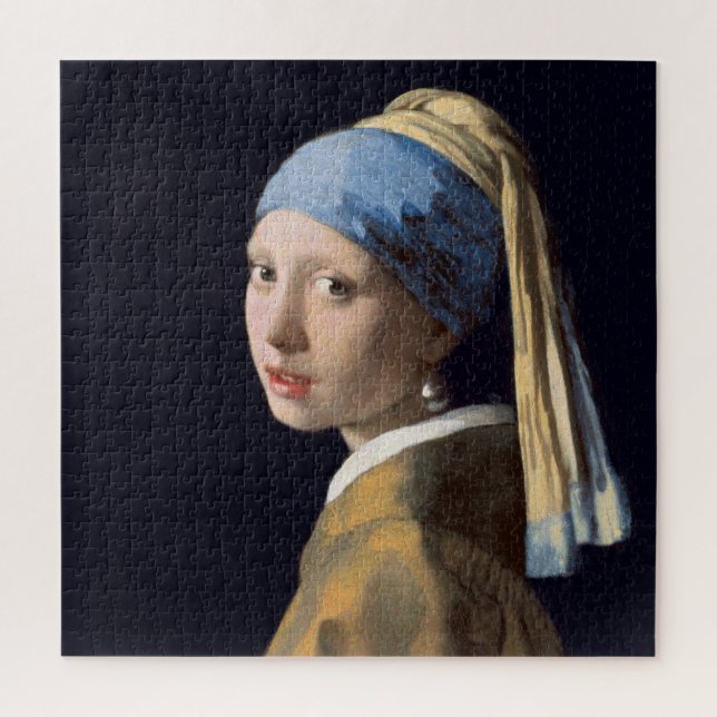 Girl With a Pearl Earring Jigsaw Puzzle (Vertical)