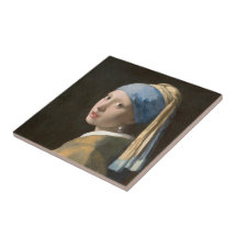 Girl with a Pearl Earring-Johannes Vermeer Art