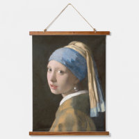 Girl with a Pearl Earring-Johannes Vermeer Art