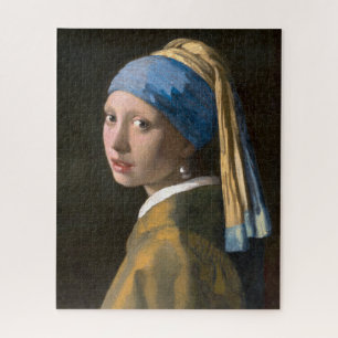 Girl with a Pearl Earring Johannes Vermeer Jigsaw Puzzle