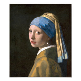 Girl with a Pearl Earring   Johannes Vermeer   Photo Print