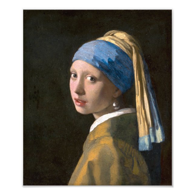 Girl with a Pearl Earring | Johannes Vermeer | Photo Print (Front)