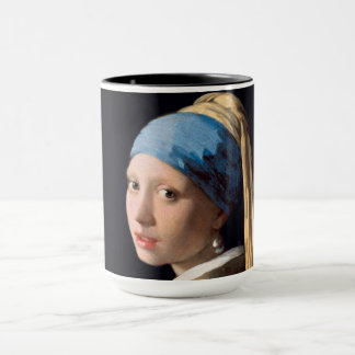Girl with a Pearl Earring-Johannes Vermeer Small Mug
