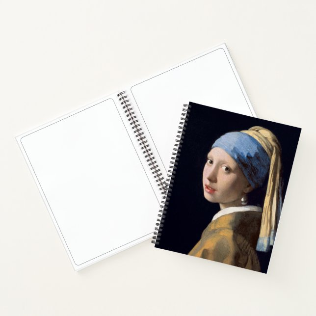 Girl with a Pearl Earring Notebook (Inside)