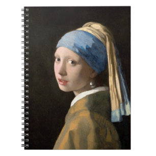 Girl with a Pearl Earring Party Decorations Notebook